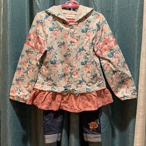 Girls 2-piece hoodie set